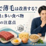 亜鉛と薄毛の関係、必要量とサプリメントの注意点を解説